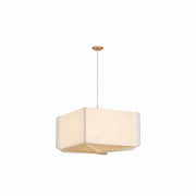 Hudson Valley - AH4433-PGL - Three Light Pendant - Louise - Patina Gold Leaf