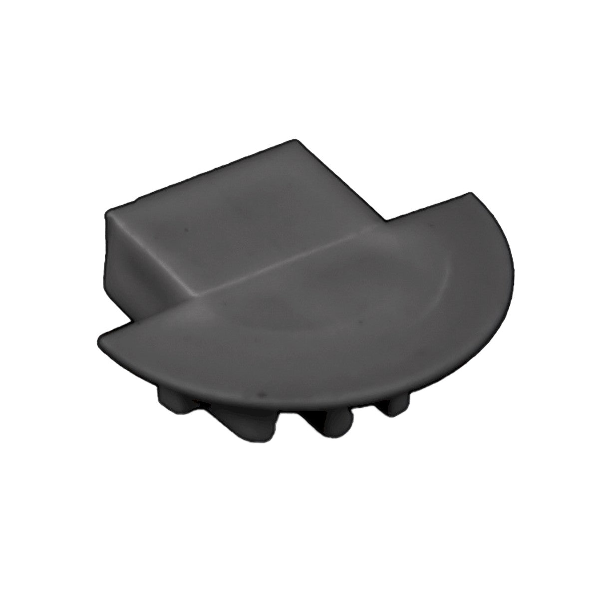 American Lighting - PE-AA1DF-FEED-BK - End Cap With Wire Feed Hole - Premium Extrusions