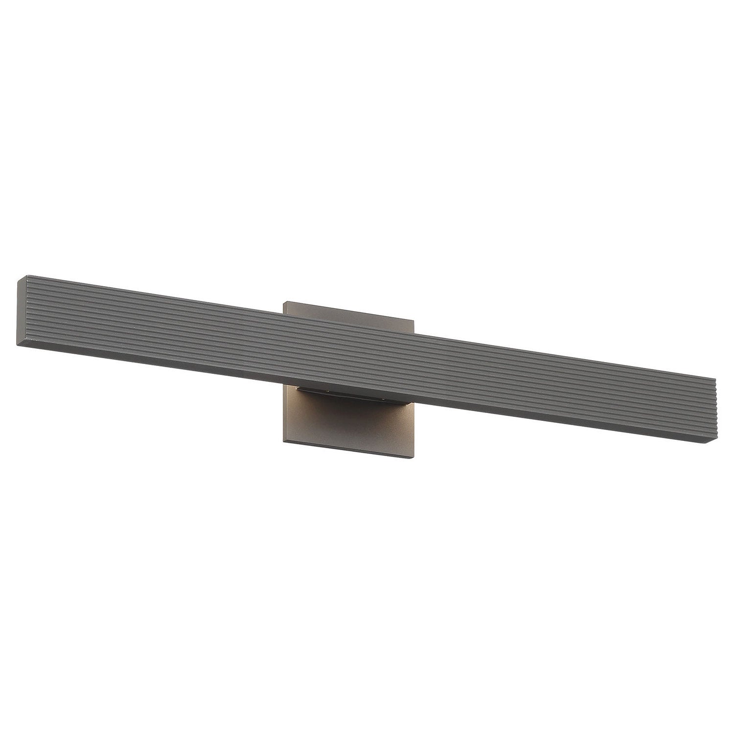 Golden - 8432-OWL24 SGY - LED Outdoor Wall Mount - Enso - Smooth Gray