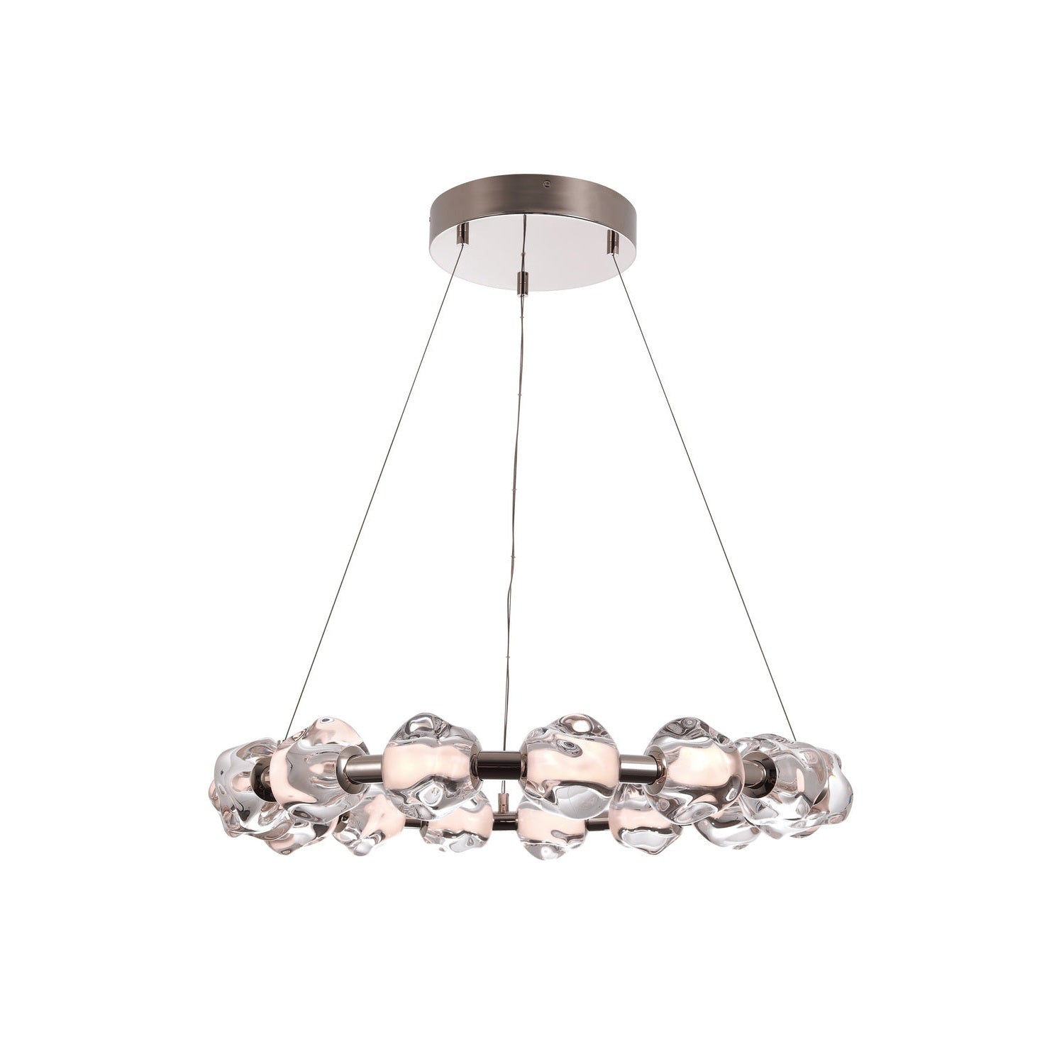 Craftmade - 59415-PLN-LED - LED Chandelier - Jackie - Polished Nickel
