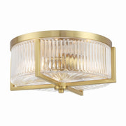 Craftmade - 60183-SB - Three Light Flushmount - Whittley - Satin Brass
