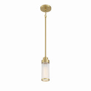 Craftmade - 60191-SB - One Light Mini Pendant - Whittley - Satin Brass