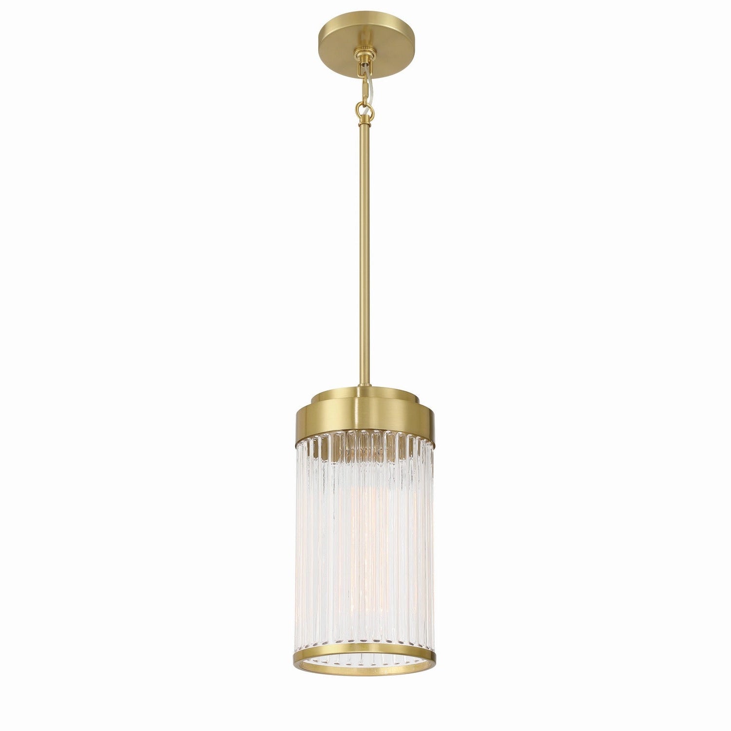 Craftmade - 60192-SB - One Light Pendant - Whittley - Satin Brass