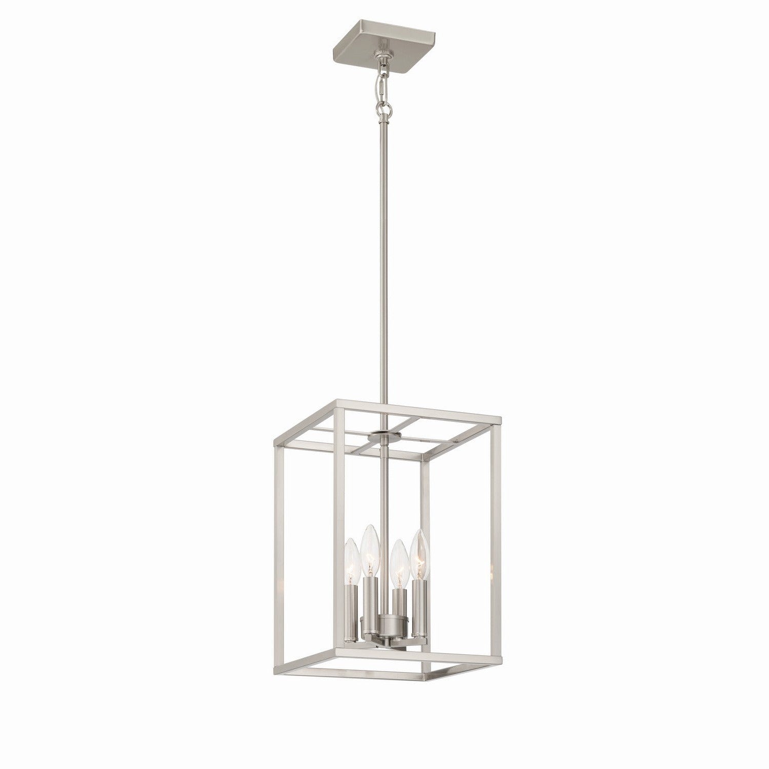 Craftmade - 60634-BNK - Four Light Foyer Pendant - Signature Foyer - Brushed Polished Nickel