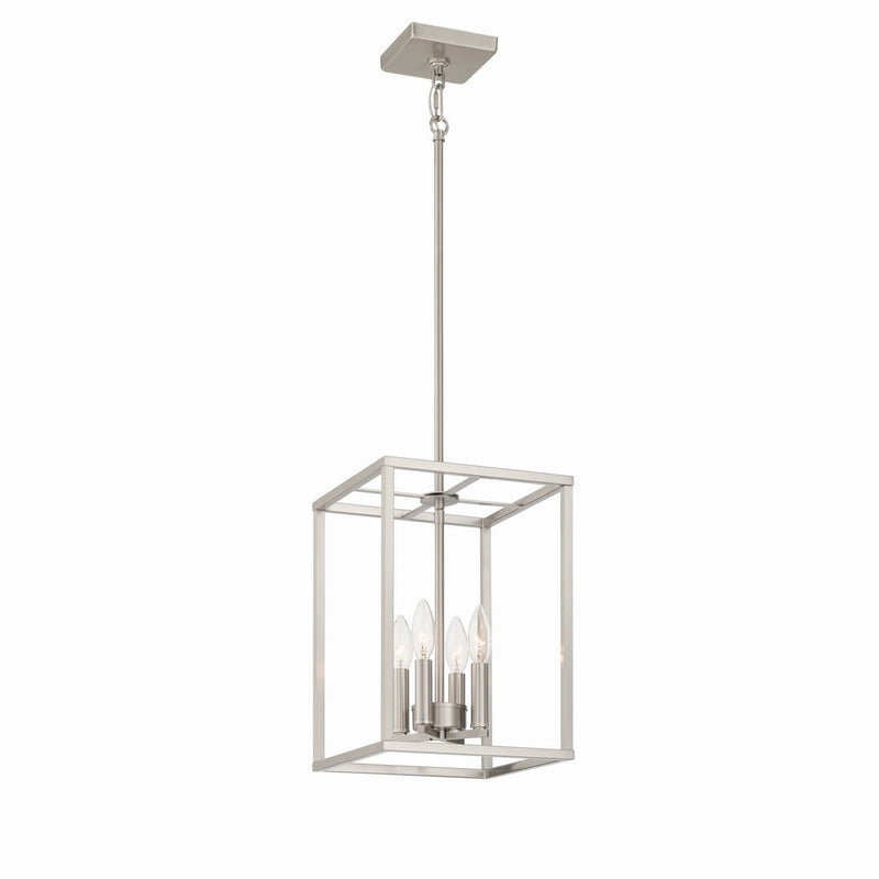 Craftmade - 60634-BNK - Four Light Foyer Pendant - Signature Foyer - Brushed Polished Nickel