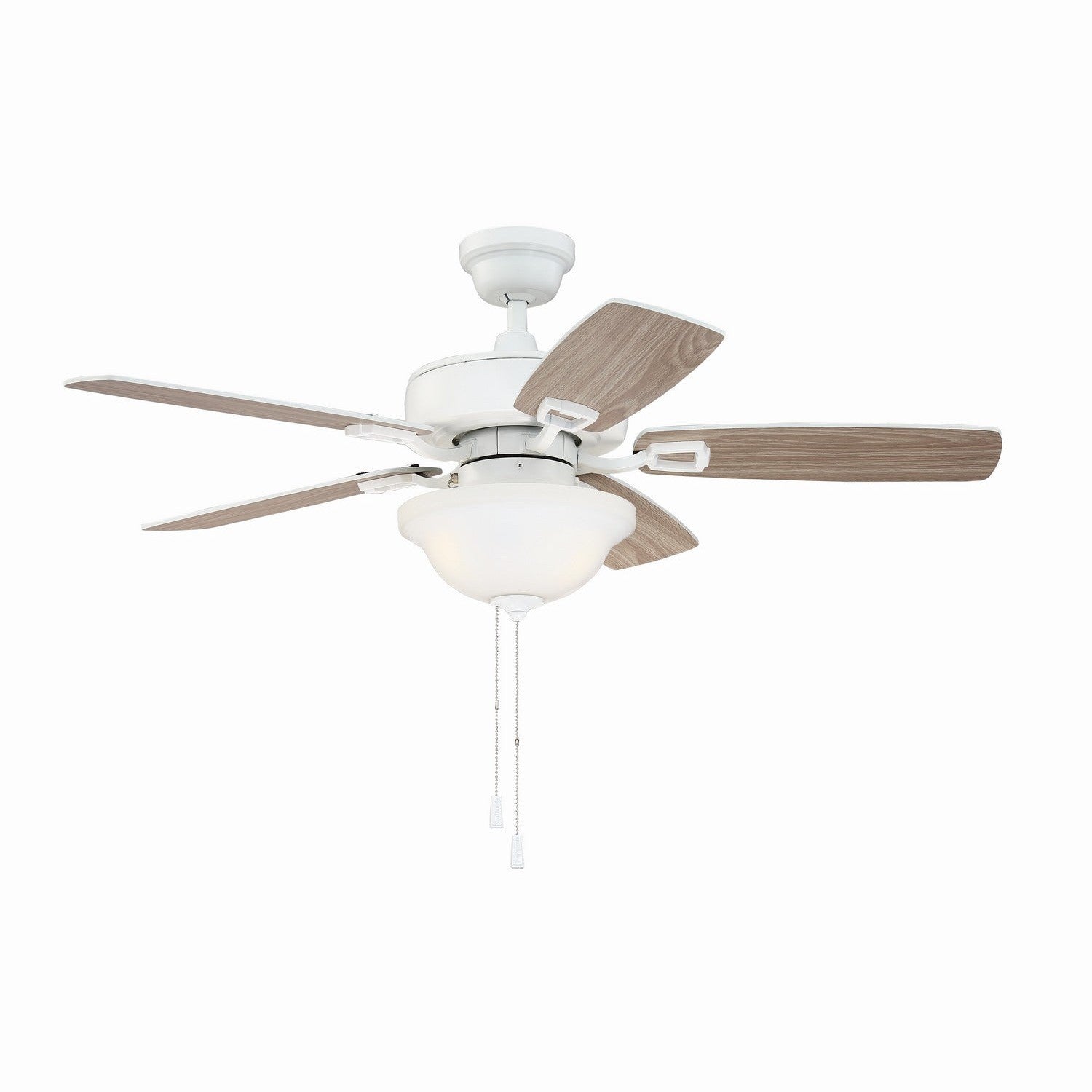 Craftmade - TCE42W5C1-C - 42" Ceiling Fan - Twist N Click - White
