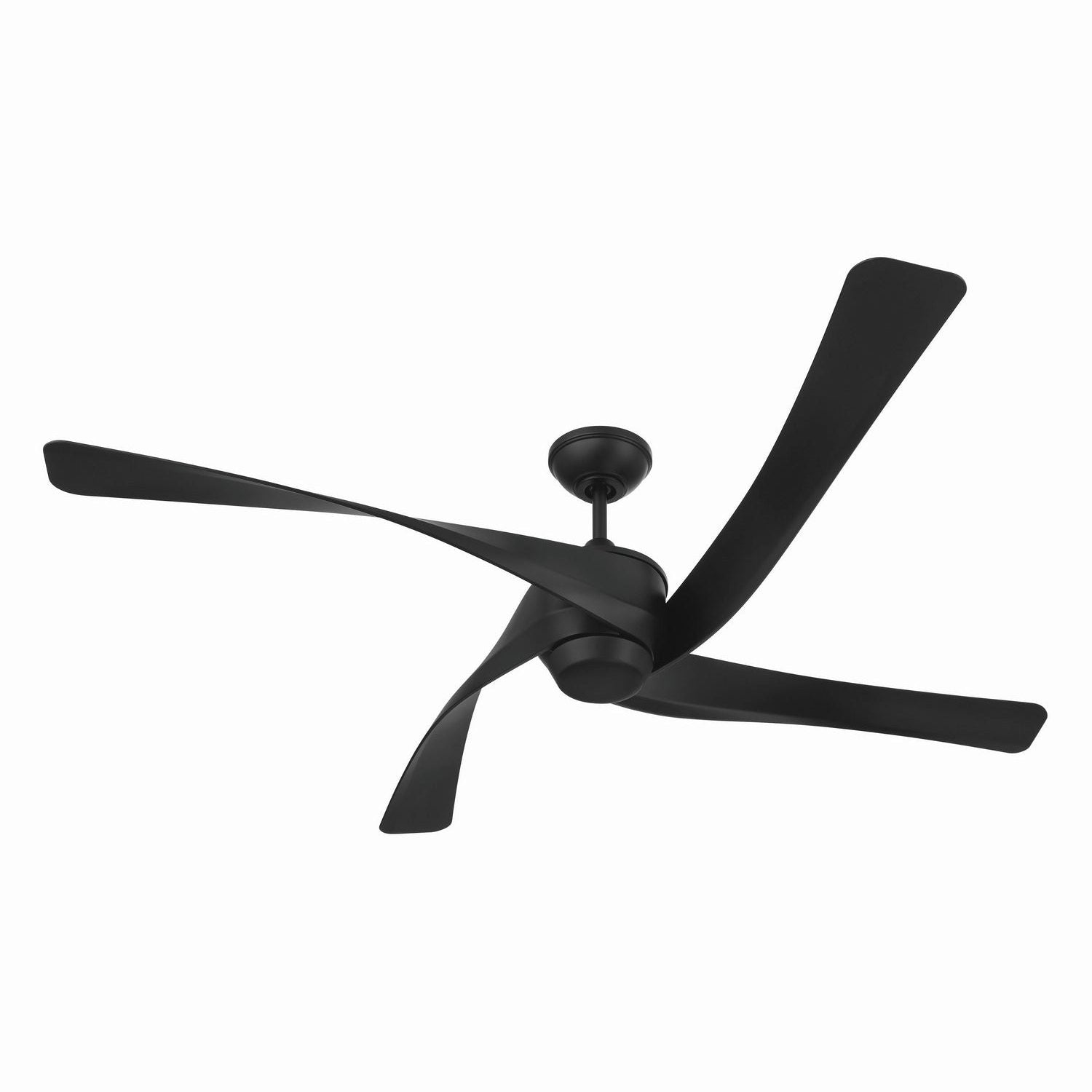 Craftmade - VNN58FB4 - 58" Ceiling Fan - Venn 58" Indoor/Outdoor Ceiling Fan - Flat Black