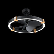 Schonbek Beyond - BFR45428-BK/AB - LED Fandelier - Atomic - Aged Brass