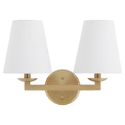 Quorum - 5562-2-80 - Wall Mount - Karnes - Aged Brass