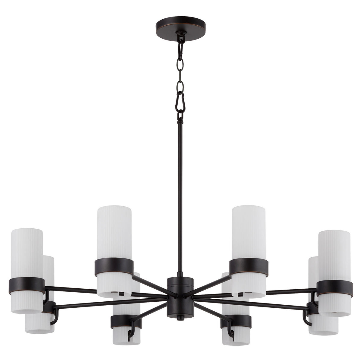 Quorum - 6169-8-36 - Eight Light Chandelier - Sojourn - Bronze