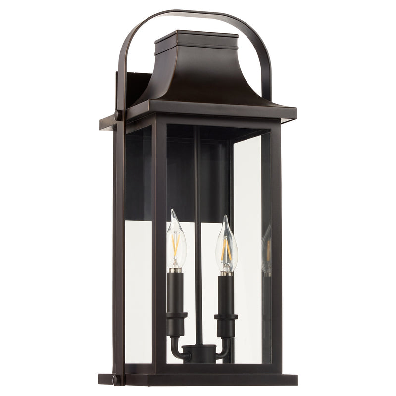 Quorum - 741-20-36 - Two Light Wall Mount - Downey - Bronze