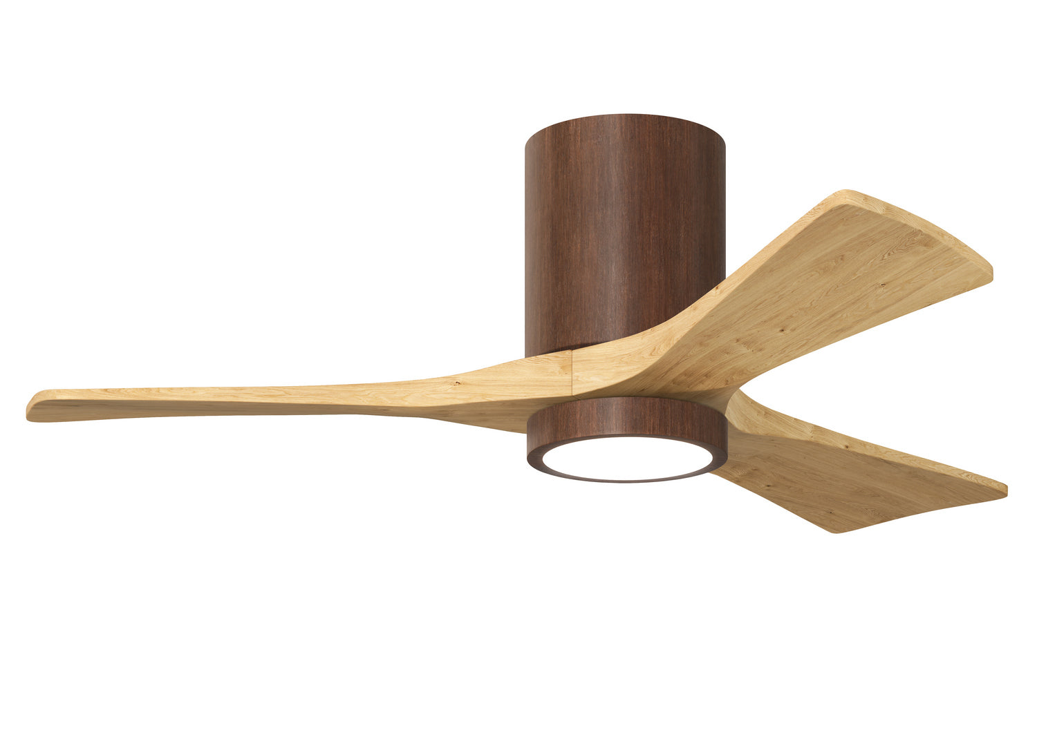 Matthews Fan Company - IR3HLK-WN-LM-42 - 42" Ceiling Fan - Irene-3HLK - Walnut Tone