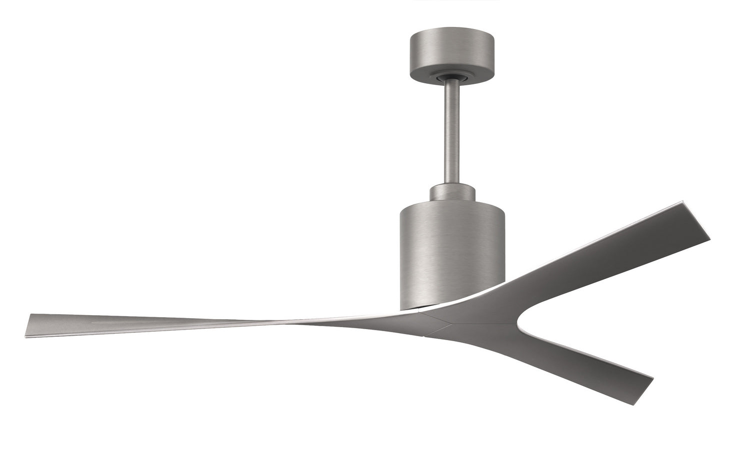 Matthews Fan Company - MK-BN-BN - Ceiling Fan - Molly - Brushed Nickel
