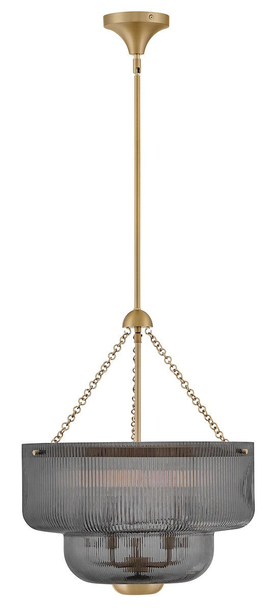 Hinkley - 48573LCB-SM - LED Pendant - Adella - Lacquered Brass