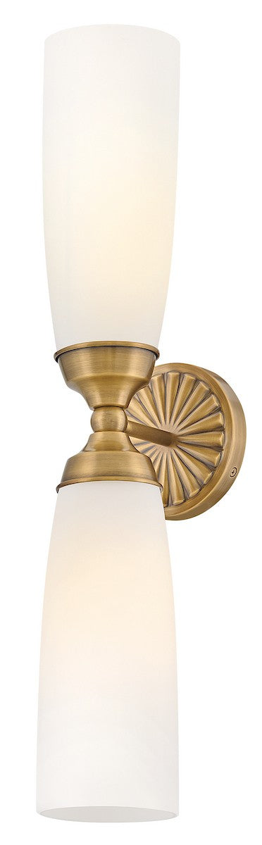 Hinkley - 57492HB - LED Wall Sconce - Alexis - Heritage Brass