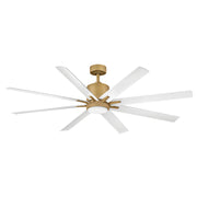 Hinkley - 907166FHB-LWD - 66" Smart Fan - Vantage - Heritage Brass