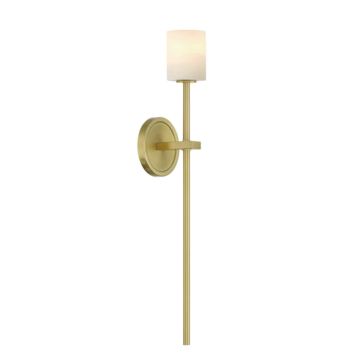 Crystorama - ARA-10261-SB-ST - LED Wall Sconce - Aragon - Soft Brass