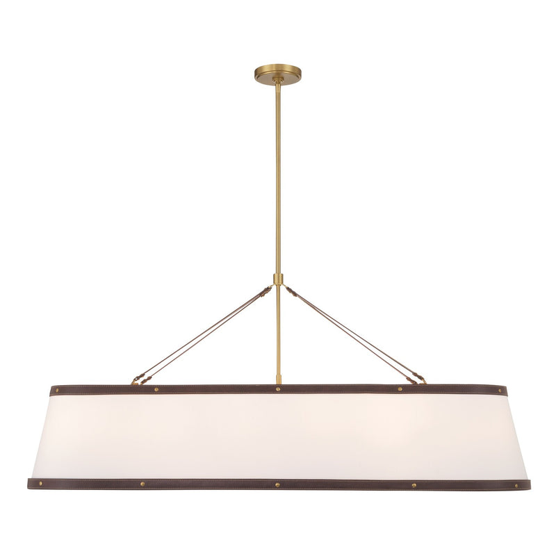 Crystorama - CAL-2407-LG - Six Light Chandelier - Callahan - Luxe Gold