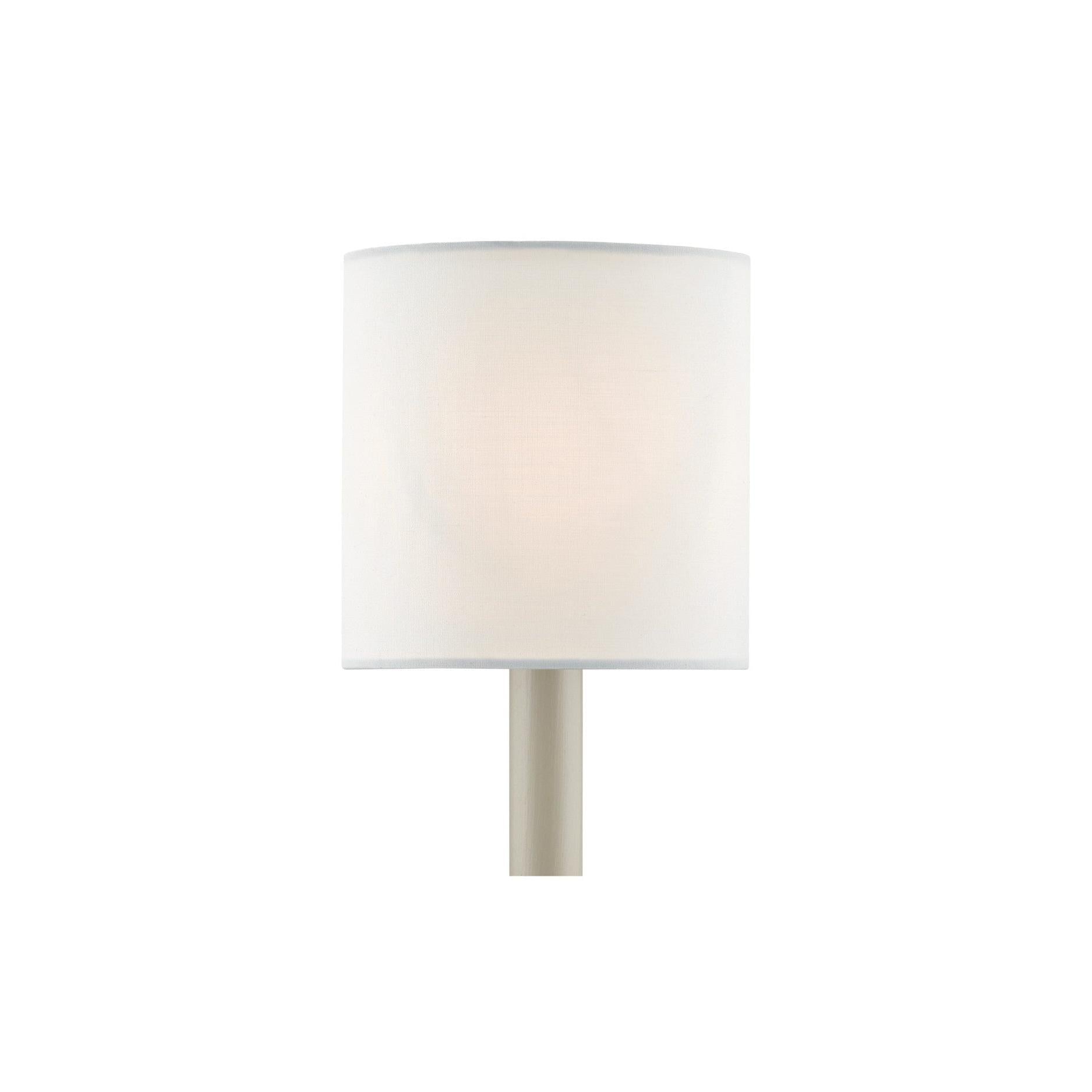 Currey and Company - 0454 - Shade - White Cotton Chandelier Shade - White Cotton