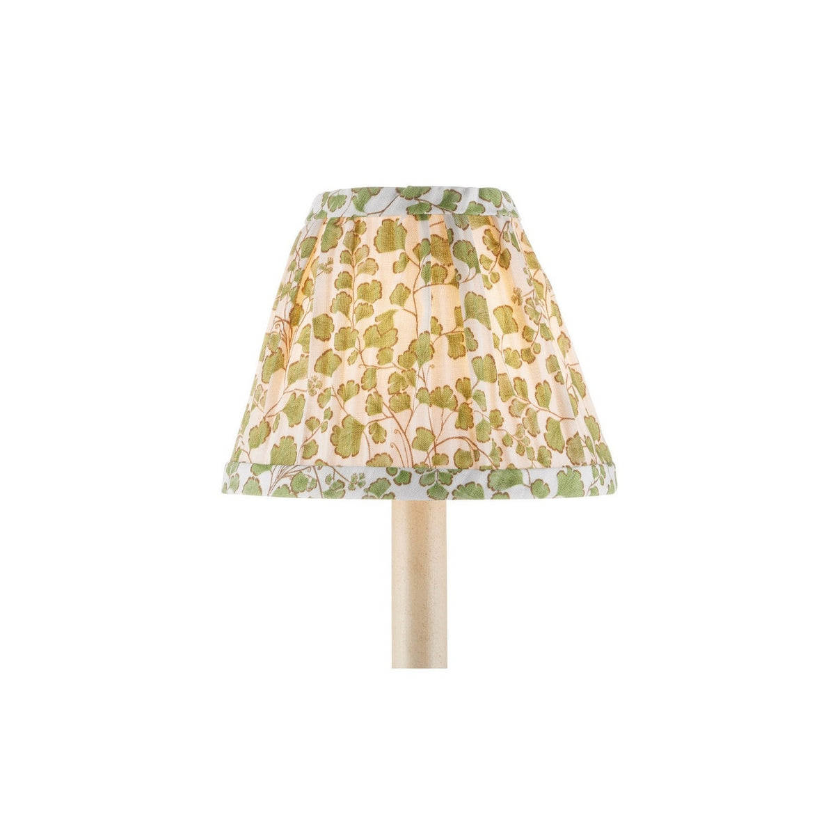 Currey and Company - 0900-0045 - Chandelier Shade - Maiden Fern - Green/Ivory