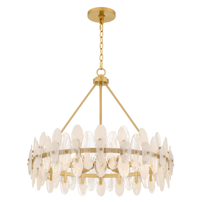 Quoizel - ABI2828BRG - Six Light Pendant - Abigail - Brushed Gold