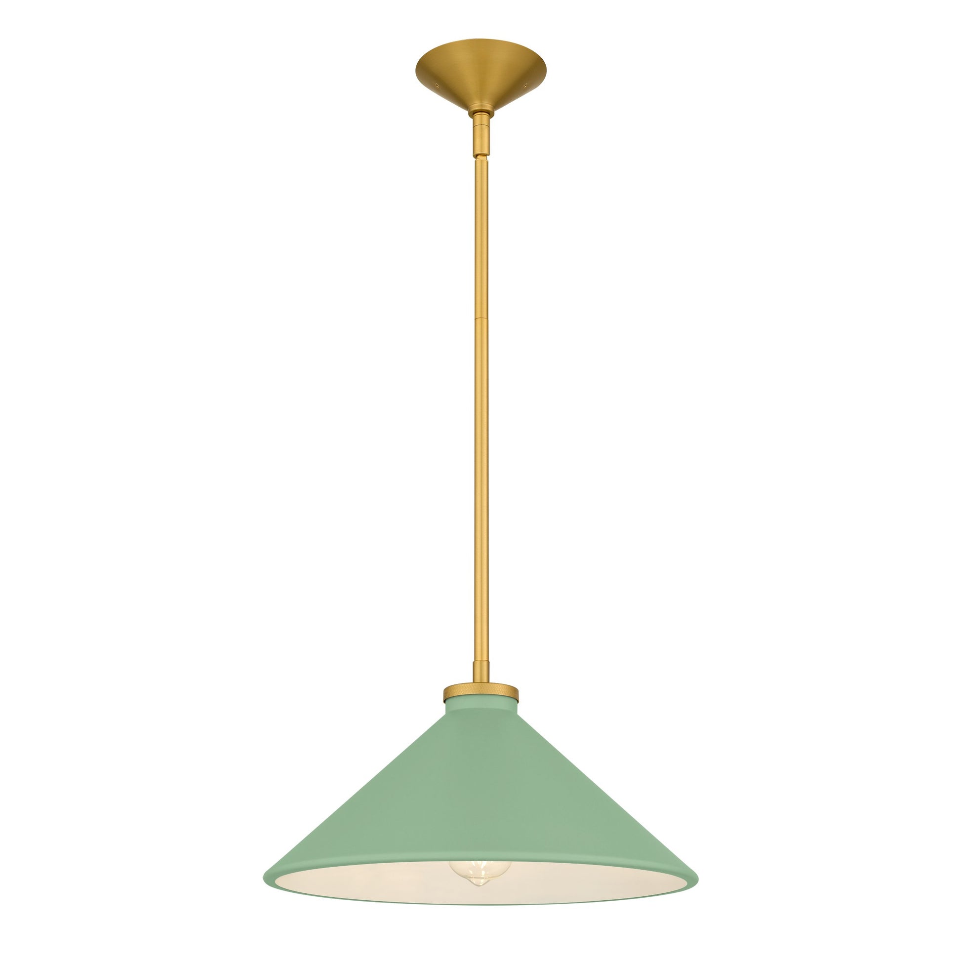Quoizel - BRADG1814BRG - One Light Pendant - Bradbury - Brushed Gold