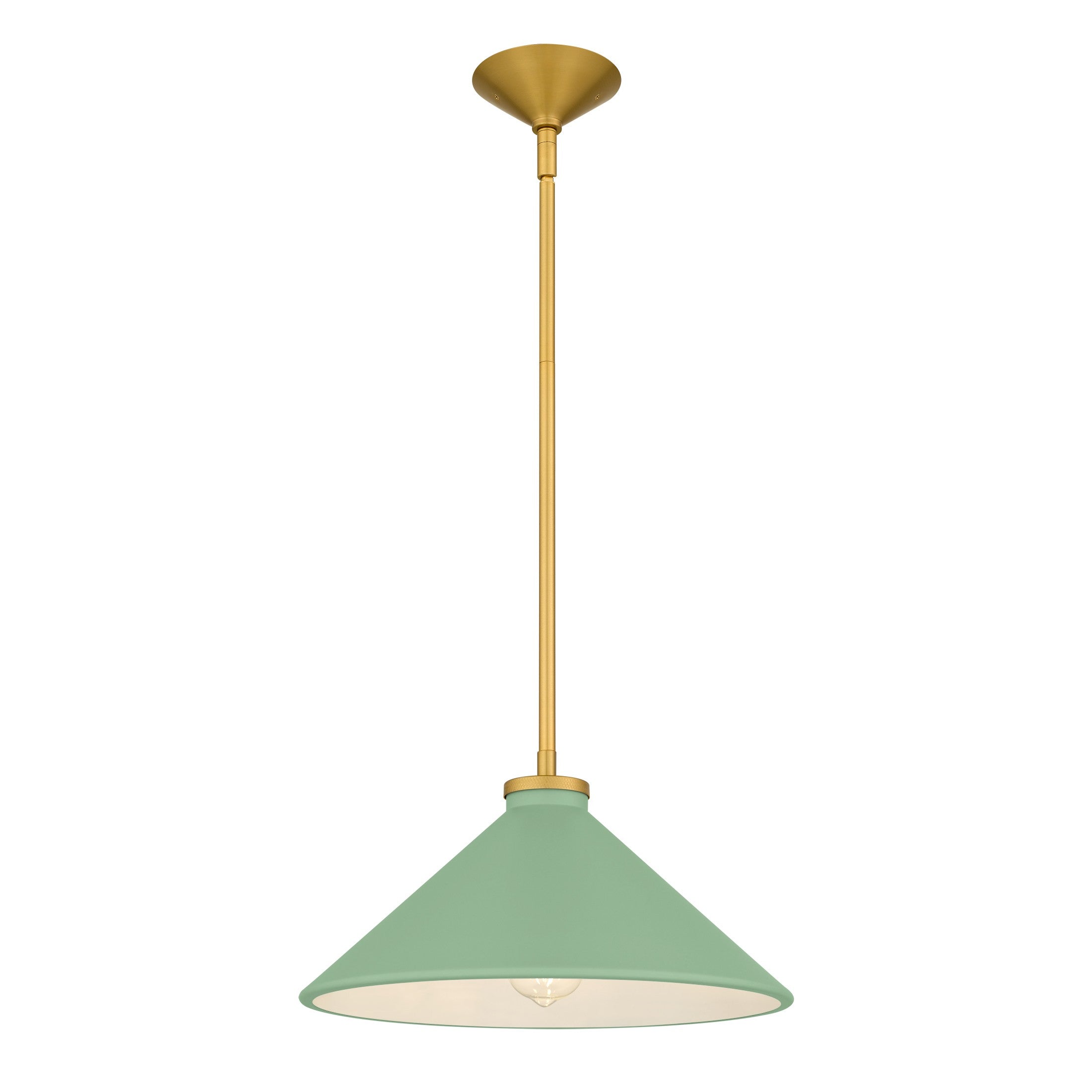Quoizel - BRADG1814BRG - One Light Pendant - Bradbury - Brushed Gold