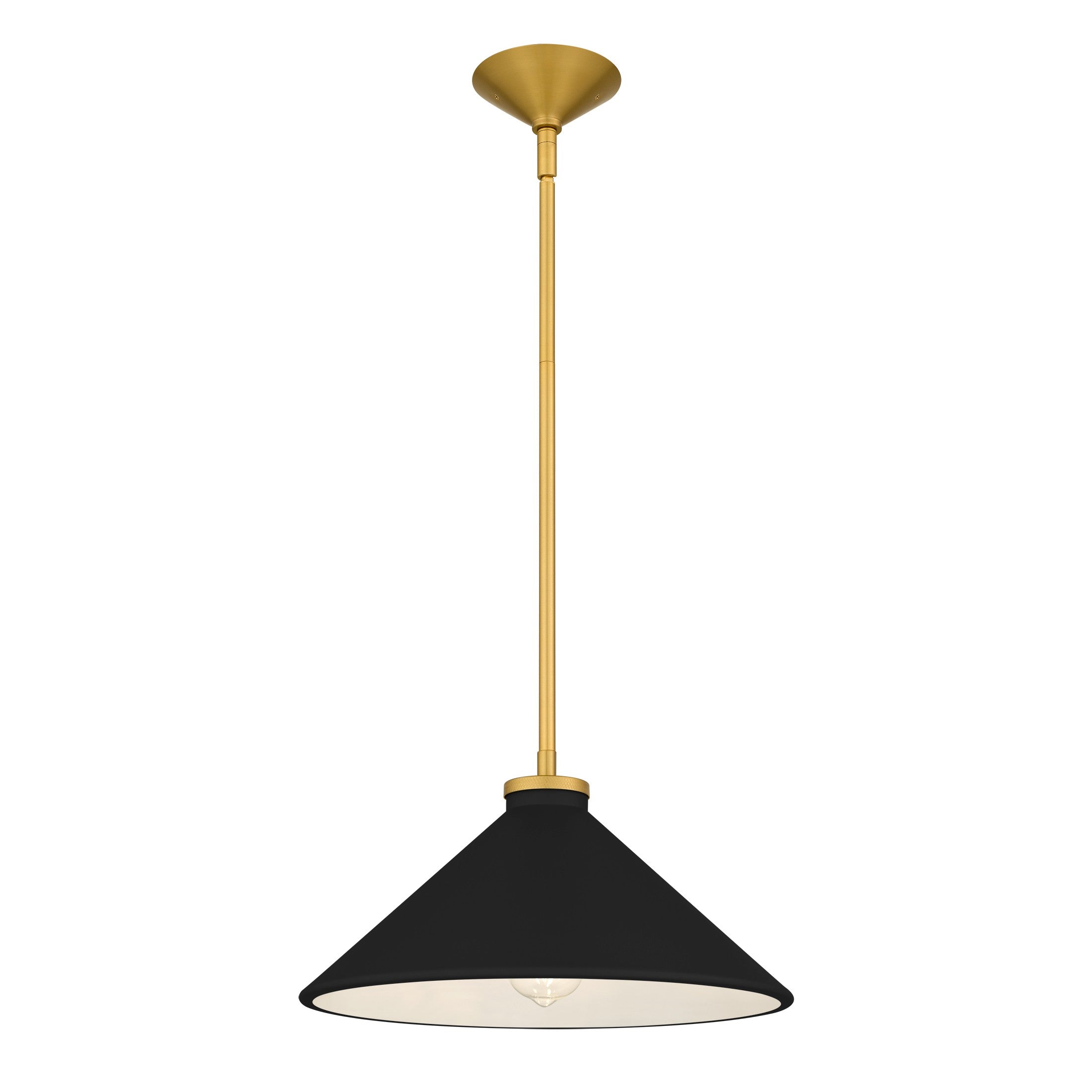 Quoizel - BRADK1814BRG - One Light Pendant - Bradbury - Brushed Gold