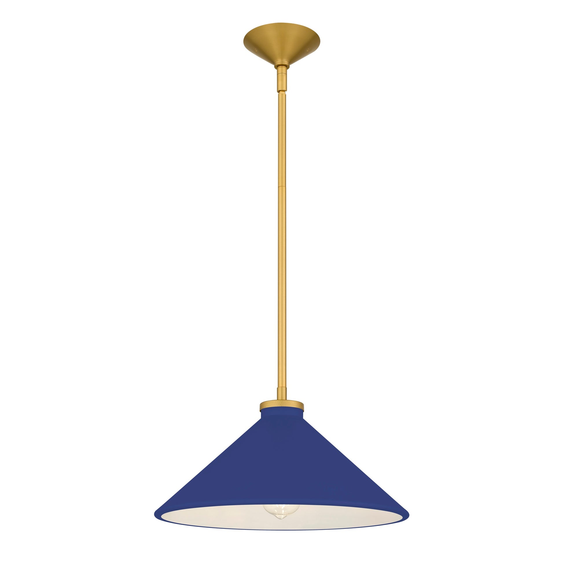 Quoizel - BRADN1814BRG - One Light Pendant - Bradbury - Brushed Gold