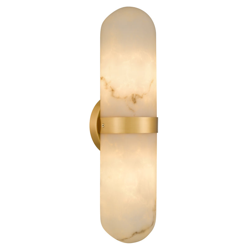 Quoizel - BREE8804BRG - Two Light Wall Sconce - Bree - Brushed Gold