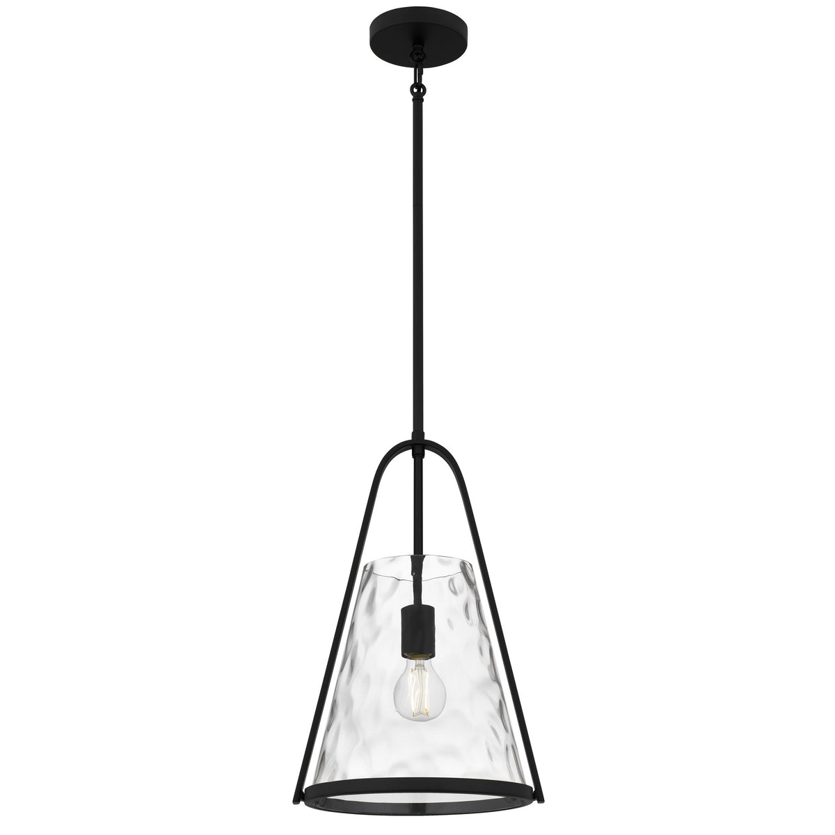 Quoizel - BRIL1511MBK - One Light Mini Pendant - Briley - Matte Black