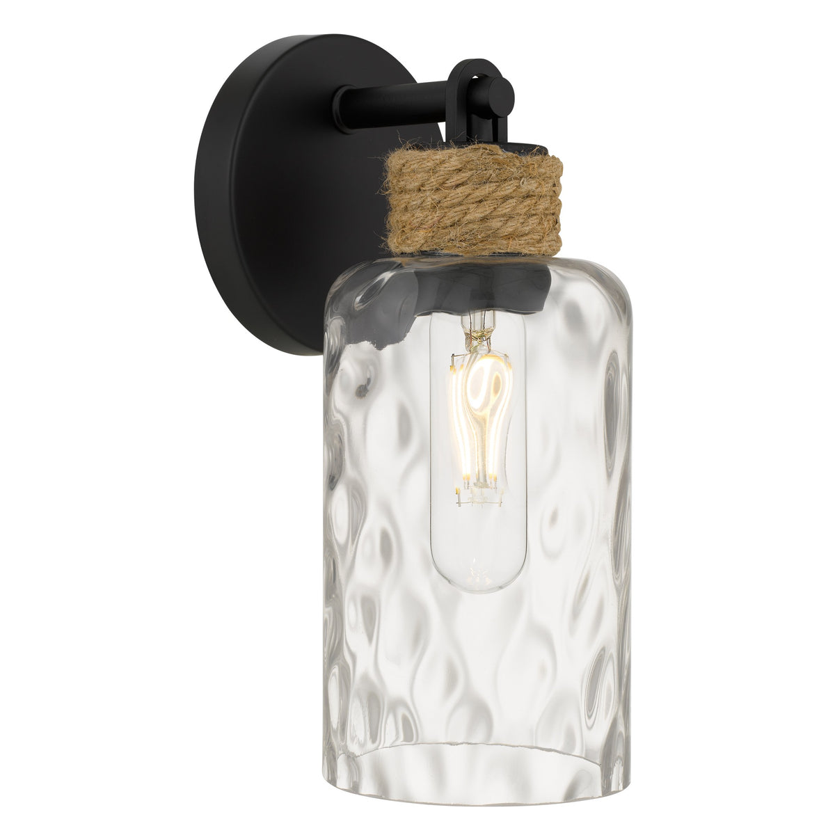 Quoizel - BTC8605MBK - One Light Wall Sconce - Baltic - Matte Black