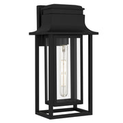 Quoizel - GARN8408MBK - One Light Outdoor Wall Lantern - Garner - Matte Black