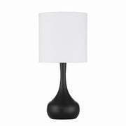 Craftmade - 86226FB-T - One Light Table Lamp - Pallo - Flat Black