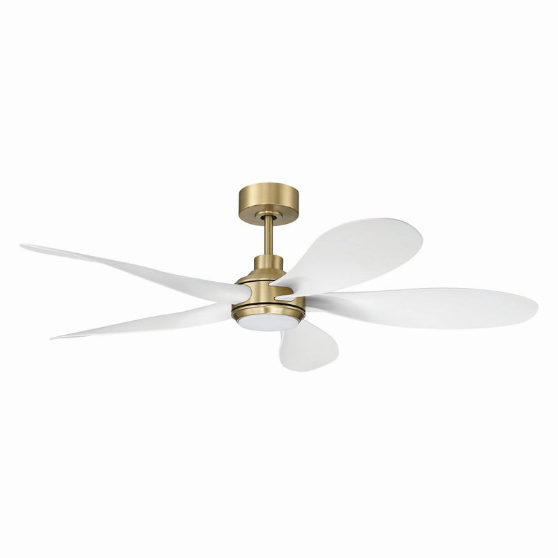 Craftmade - RSL52SBW5 - 52" Ceiling Fan - Rosalie 52" 5-Blade Indoor ceiling Fan - Satin Brass