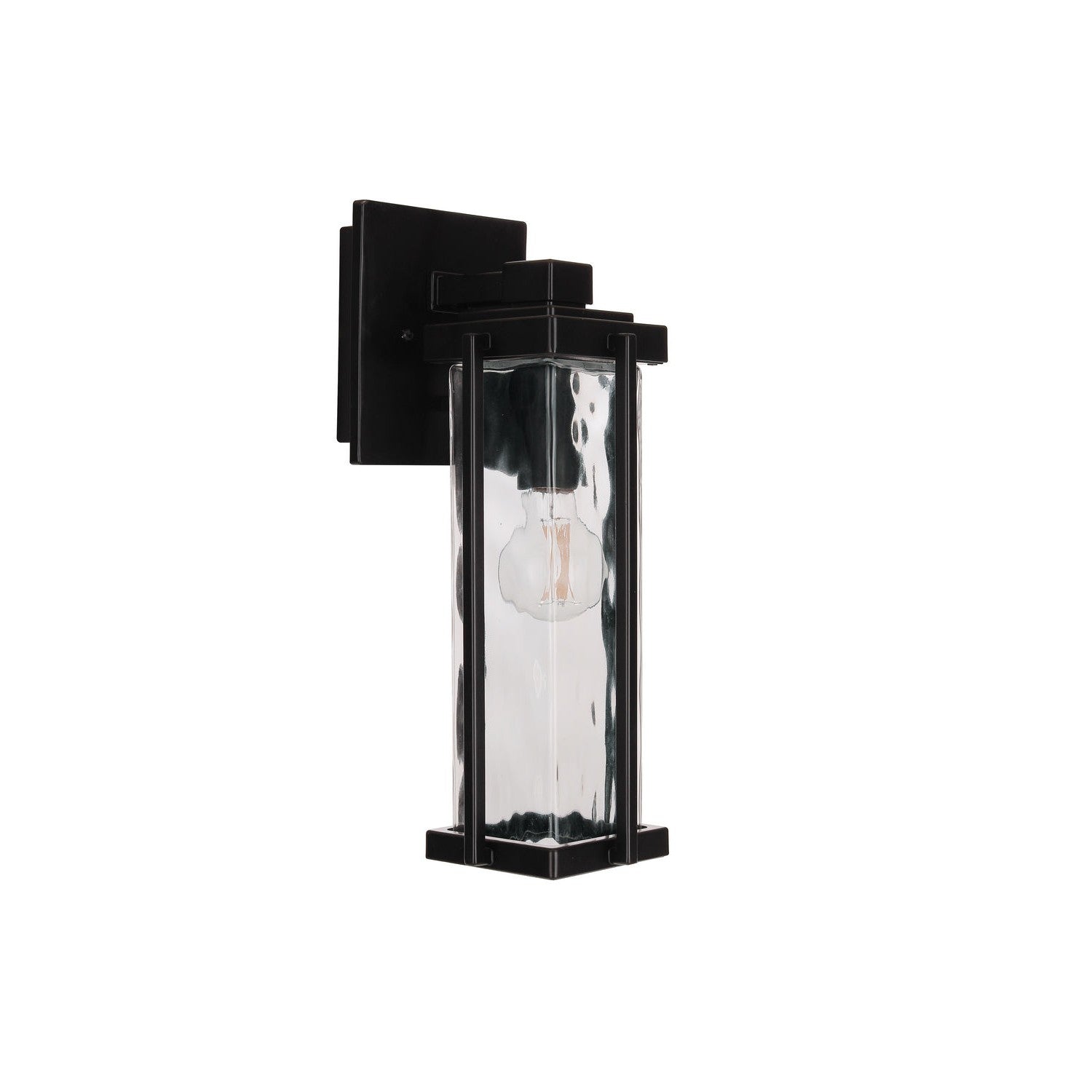 Craftmade - Z2604-MN - One Light Outdoor Wall Lantern - Pyrmont - Midnight