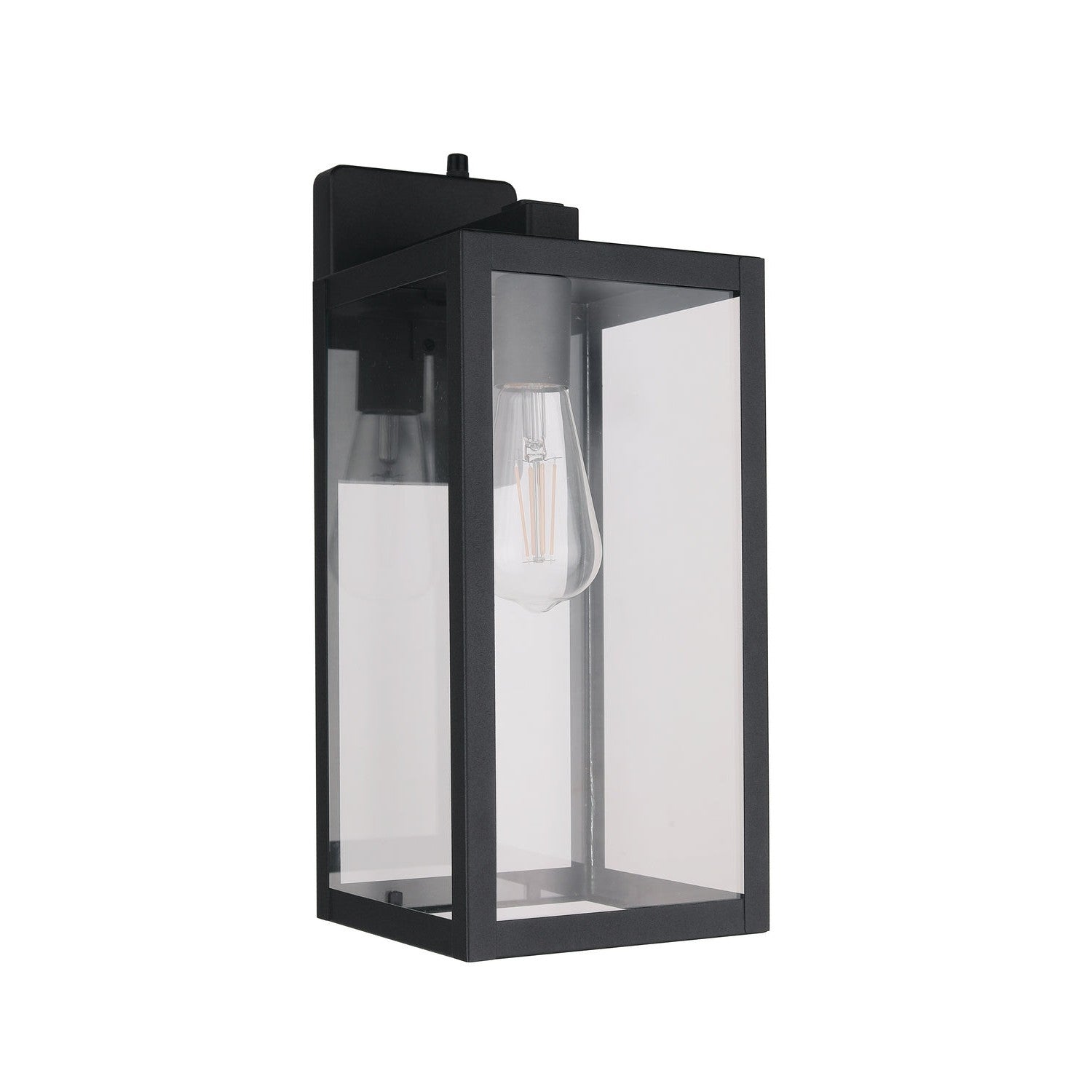 Craftmade - ZA7114-TB-PC - One Light Outdoor Lantern - Harris - Textured Black