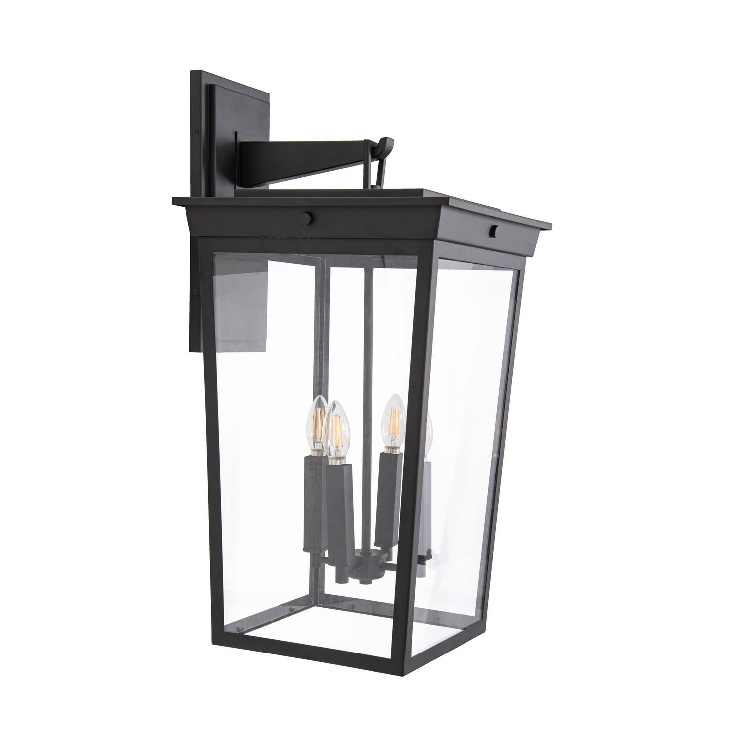 Craftmade - ZA7824-TB - Four Light Outdoor Wall Lantern - Duncan - Textured Black