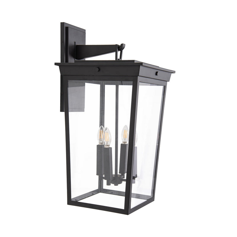 Craftmade - ZA7824-TB - Four Light Outdoor Wall Lantern - Duncan - Textured Black