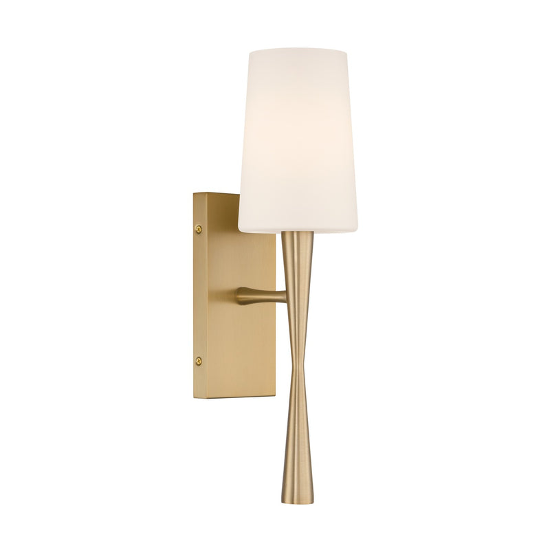 Crystorama - TRE-221-OP-AG - One Light Wall Sconce - Trenton - Aged Brass