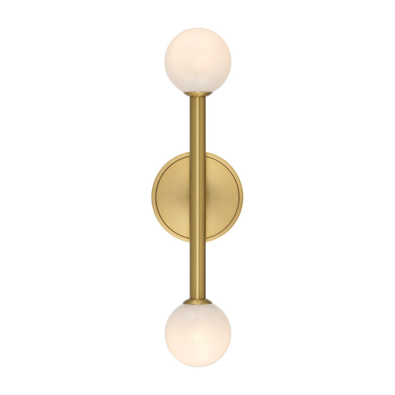 Crystorama - TRL-2801-LG - LED Bath - Terrell - Luxe Gold