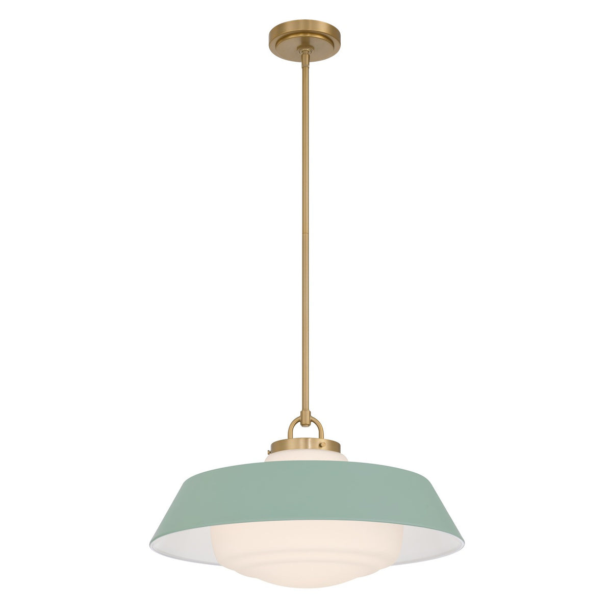 Crystorama - XAN-8009-VG-GR - Three Light Pendant - Xander - Vibrant Gold