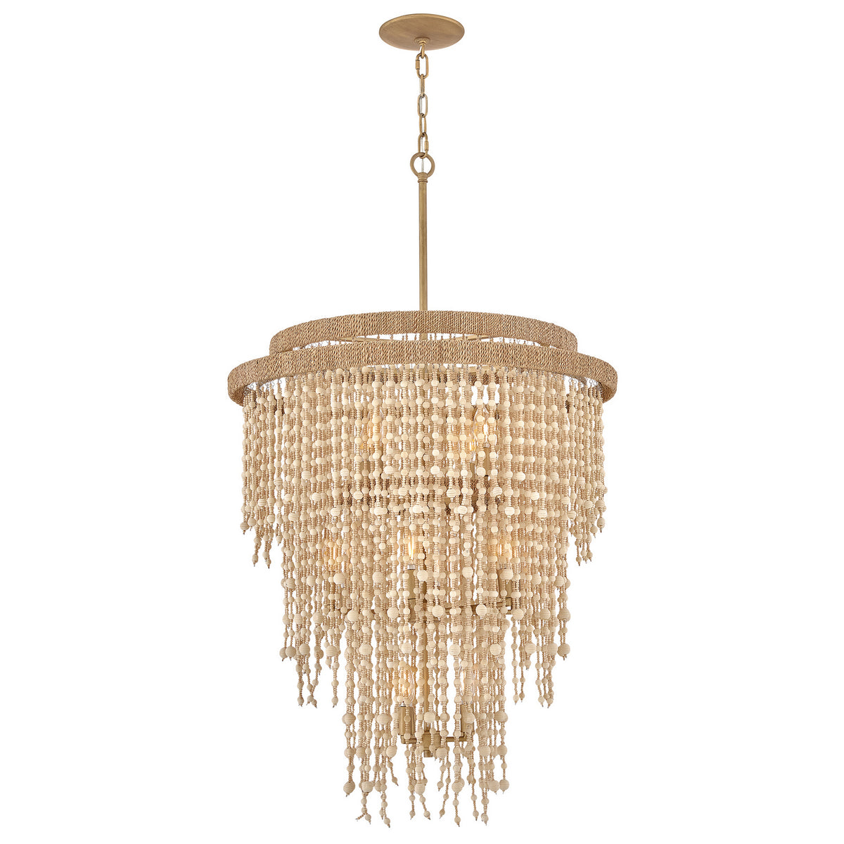 Fredrick Ramond - FR47004BNG - LED Chandelier - Freya - Burnished Gold