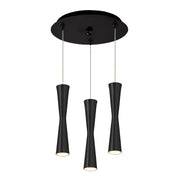 Kuzco Lighting - MP42502BK-03 - LED Pendant - Robson - Black