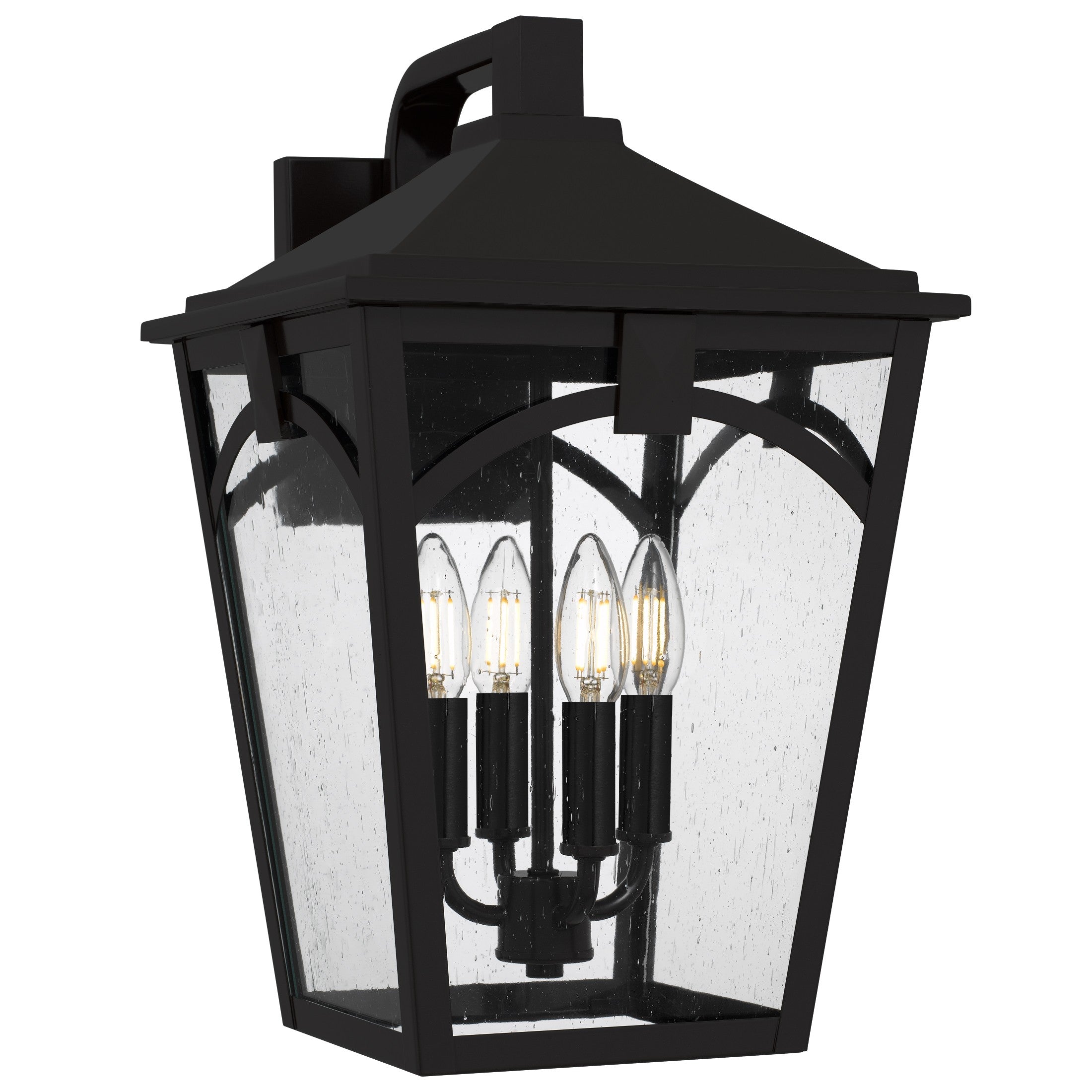 Quoizel - JAX8410WT - Four Light Outdoor Wall Lantern - Jaxon - Western Bronze