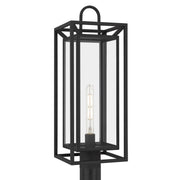 Quoizel - JAY9009MBK - One Light Outdoor Post Lantern - Jayce - Matte Black
