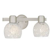 Quoizel - LAY8616BN - Two Light Vanity - Layton - Brushed Nickel