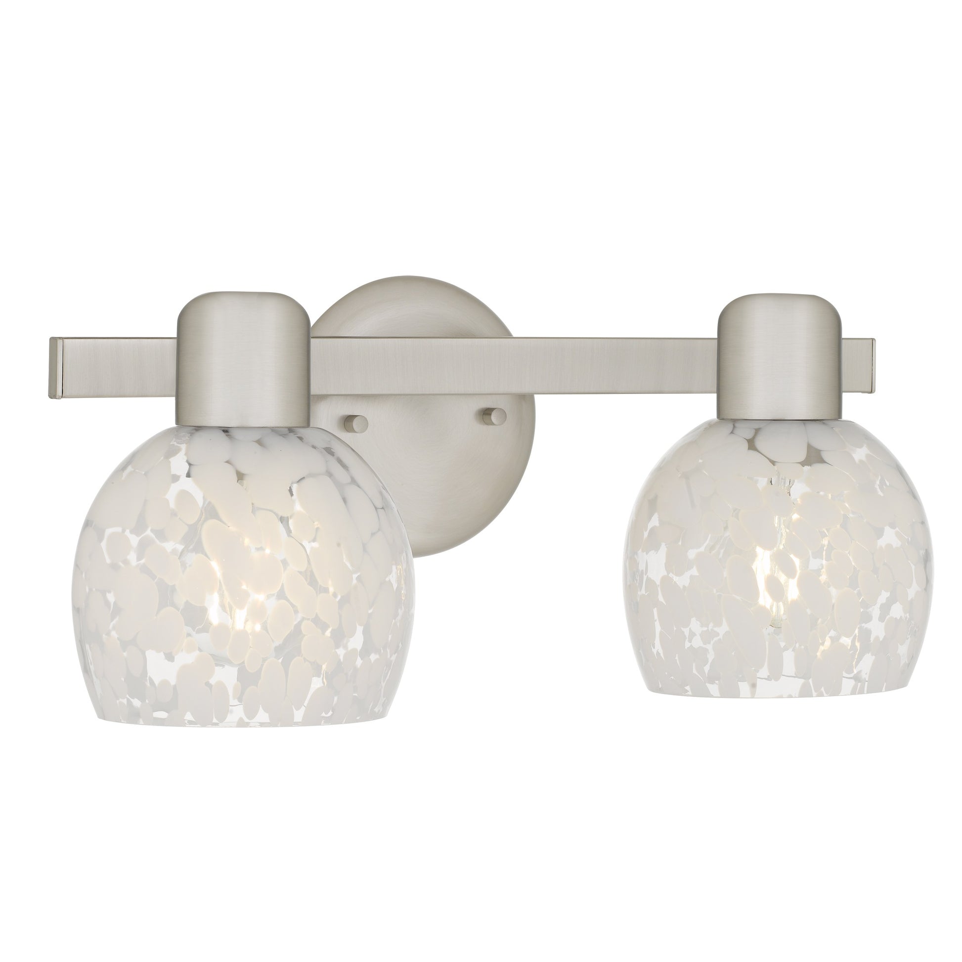 Quoizel - LAY8616BN - Two Light Vanity - Layton - Brushed Nickel