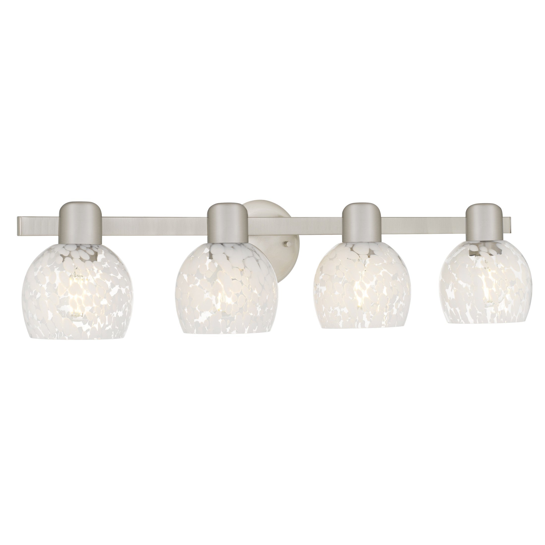 Quoizel - LAY8630BN - Four Light Vanity - Layton - Brushed Nickel