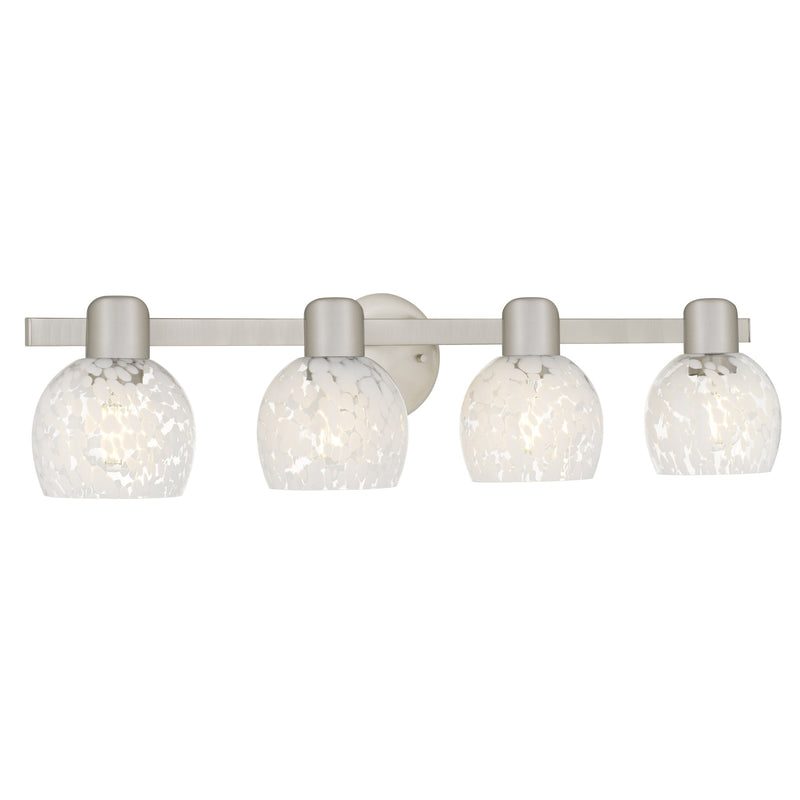 Quoizel - LAY8630BN - Four Light Vanity - Layton - Brushed Nickel